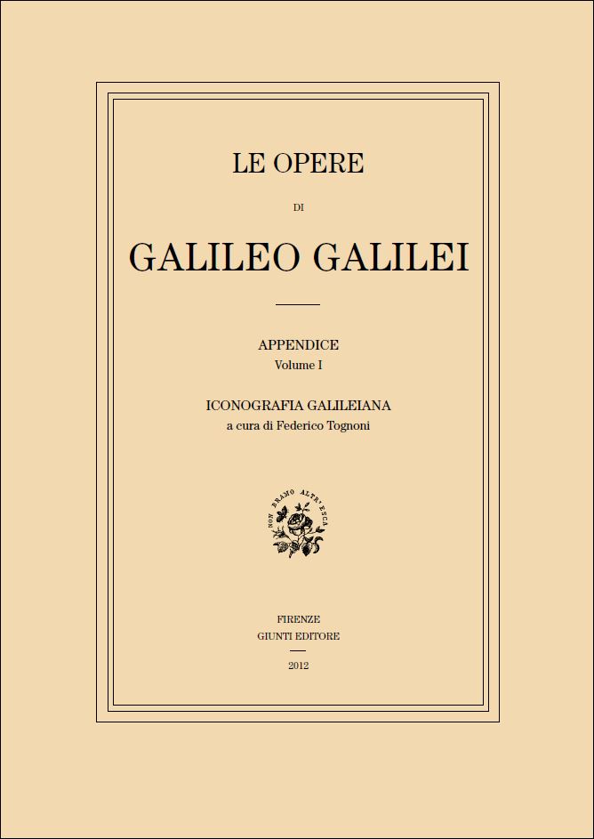 Presentazione volume - Iconografia galileiana, a cura di Federico Tognoni