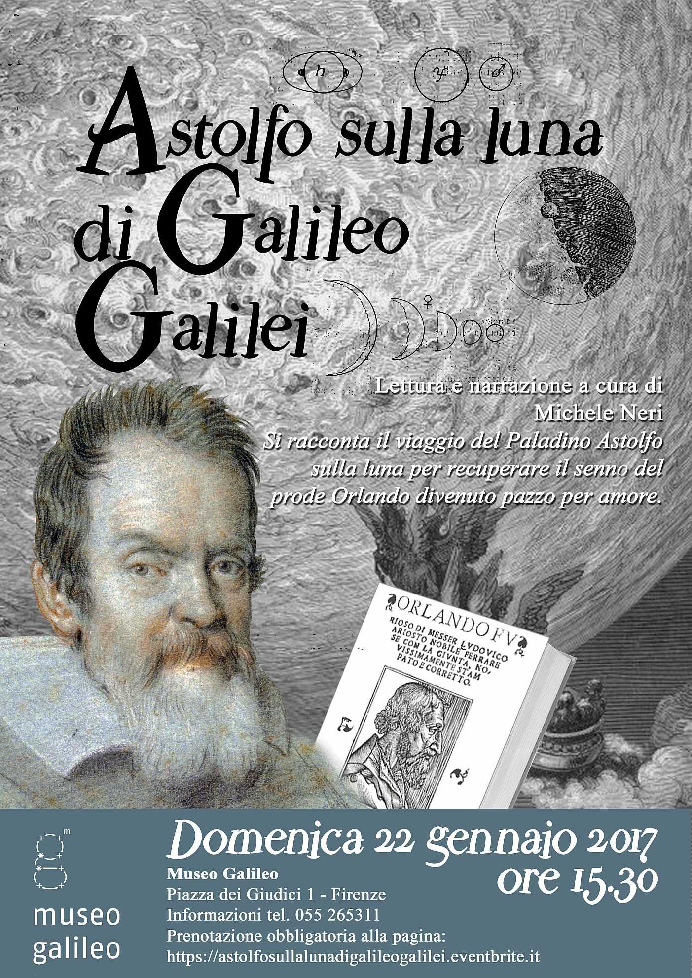 Astolfo sulla luna di Galileo Galilei