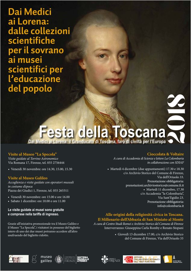 Festa della Toscana news 2018