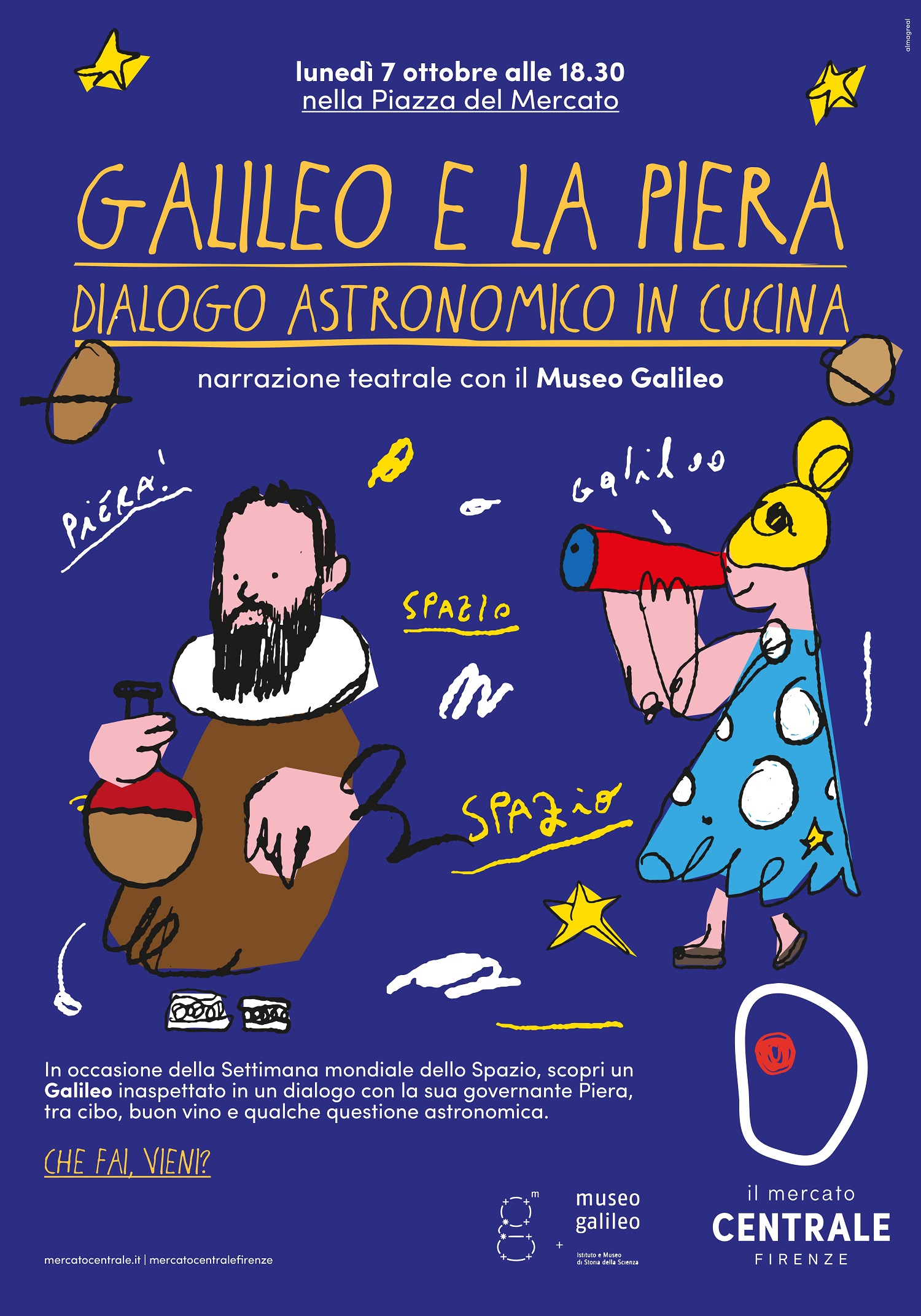 Galileo e Piera al Mercato Centrale