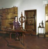  - Maria Luisa Righini Bonelli in the mechanical instruments room
