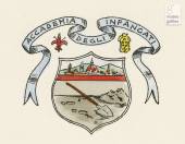  - Emblema dell’Accademia degli Infangati fondata da Maria Luisa Righini Bonelli dopo l’alluvione per commemorare il lavoro di volontari