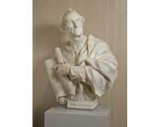 Il busto del navigatore fiorentino, dal 2010, è esposto nella Sala V del Museo Galileo.